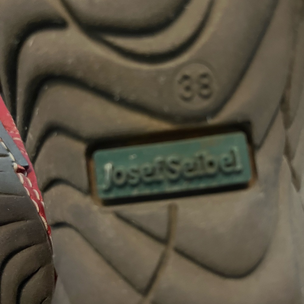 Josef Seibel Red Boots - Picture 5 of 5